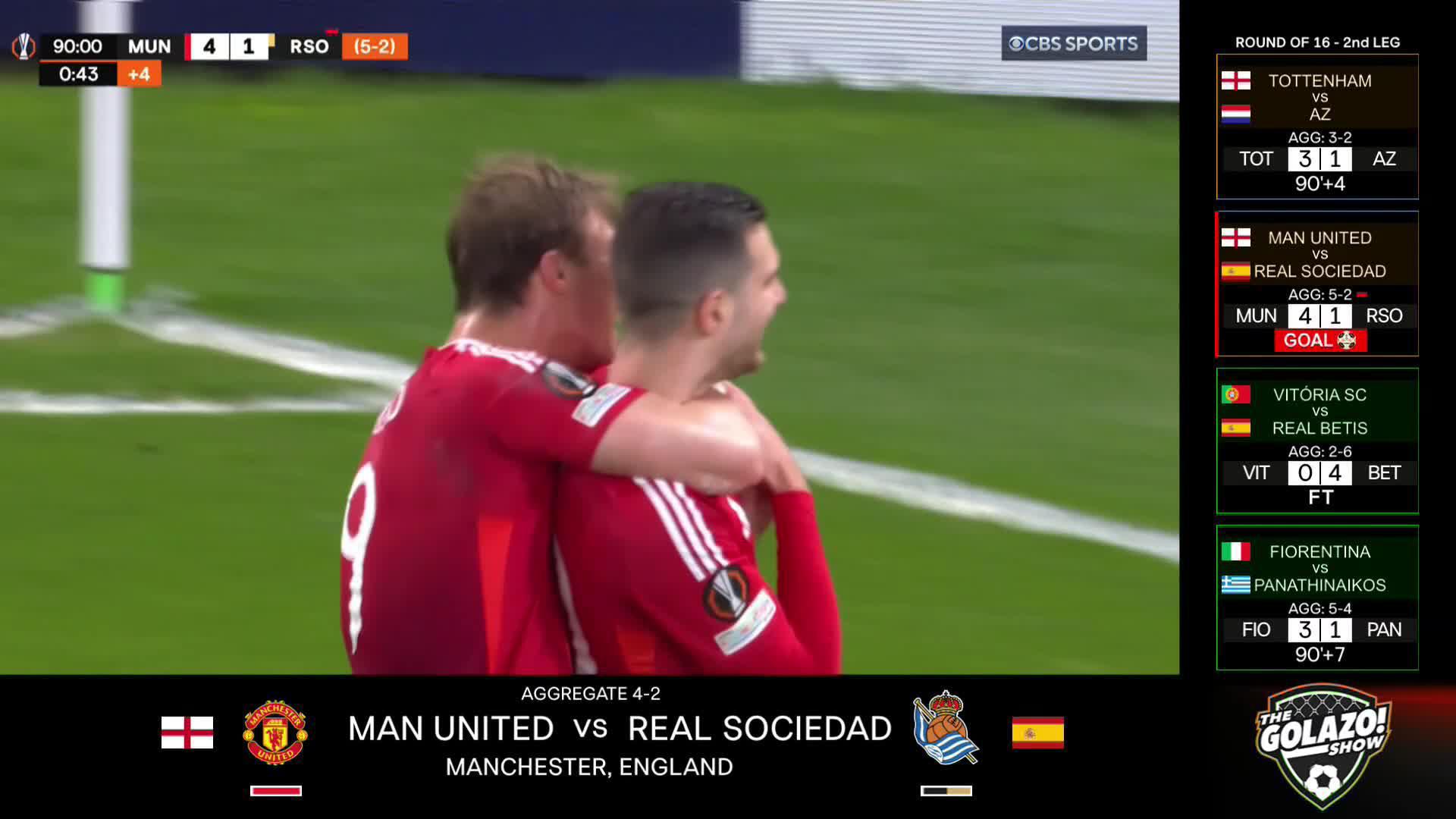 Diogo Dalot seals the tie for Manchester United 🔴