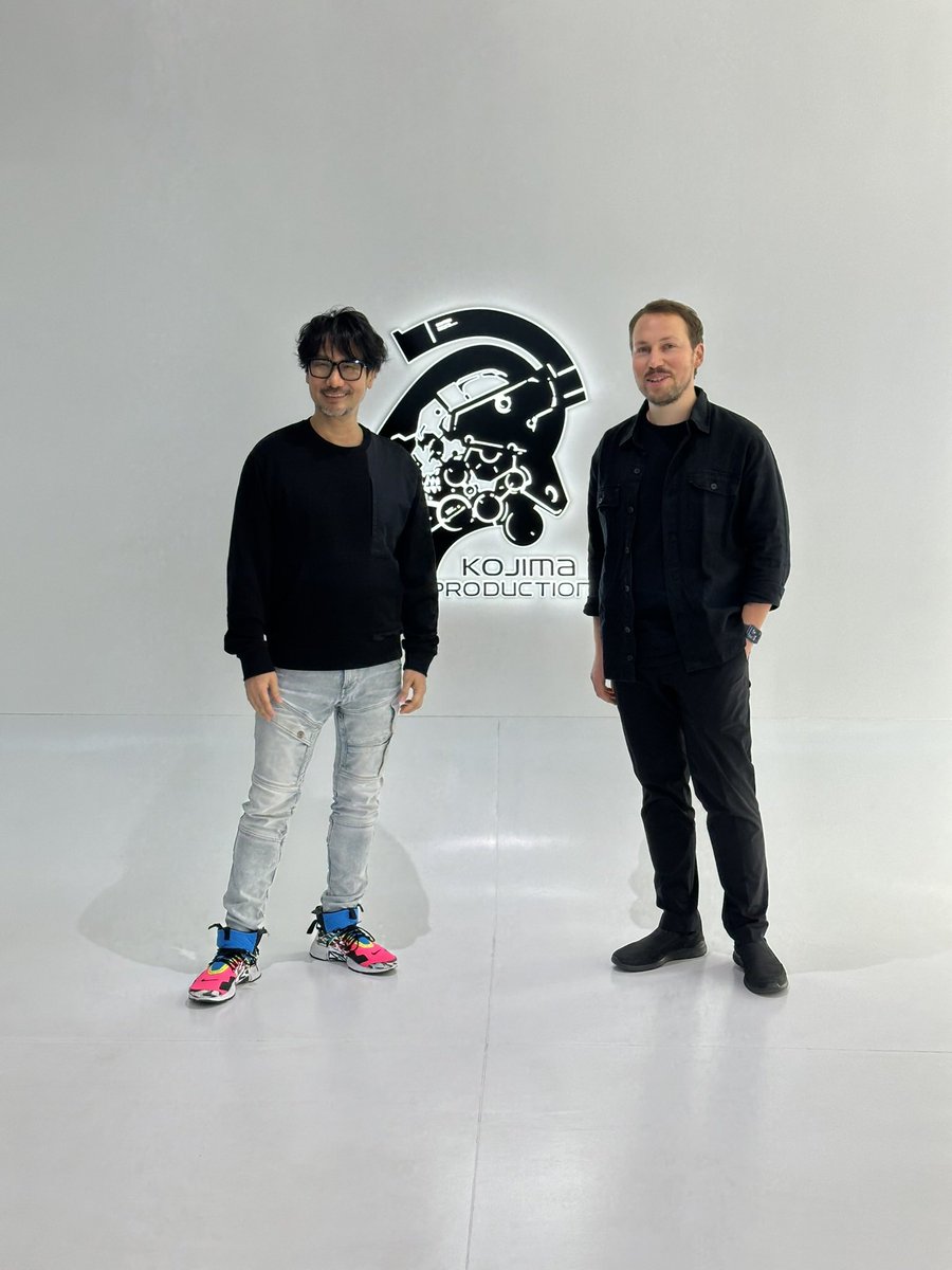 Gints Zilbalodis (@gintszilbalodis) on Twitter photo Flow is now playing in cinemas in Japan!! One of my favourite experiences from last year was visiting <a href="/HIDEO_KOJIMA_EN/">HIDEO_KOJIMA</a> in his amazing studio! Arigato Kojima-san! Flow is now playing in cinemas in Japan!! One of my favourite experiences from last year was visiting <a href="/HIDEO_KOJIMA_EN/">HIDEO_KOJIMA</a> in his amazing studio! Arigato Kojima-san!