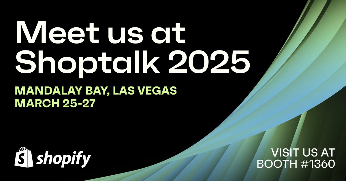 I'm excited to attend Shoptalk from March 25-27 in Las Vegas! Looking forward to discussing Shopify, the future of retail, and Shopify POS. Hope to see you there!