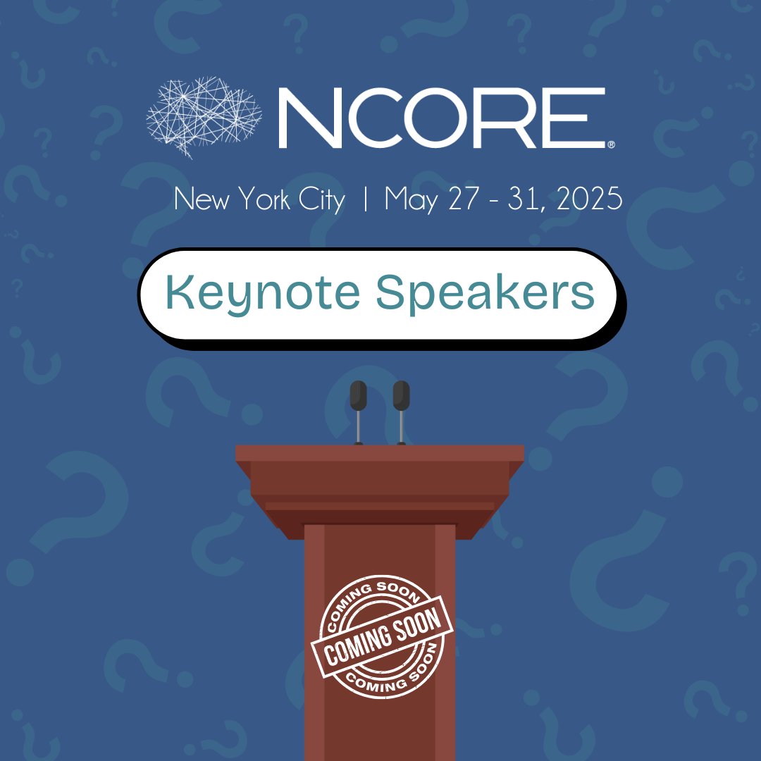 Get ready for inspiring conversations at #NCORE2025! We’re announcing keynote speakers soon.

Registration: ncore.ou.edu/NCORE-2025/Reg…