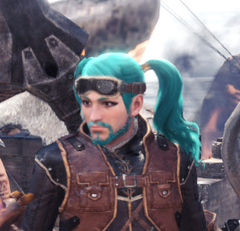 Quand tout le monde essaye de faire leurs propre tete sur le nouveau jeux monster hunter , moi je prefere faire  Bbno$ version Miku sur le vieux monster hunter