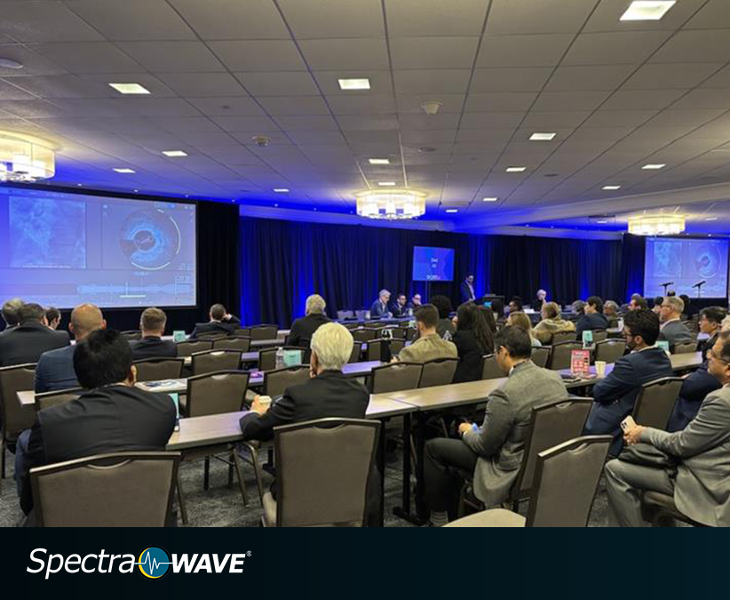 SpectraWAVE_Med's tweet photo. What an unforgettable #CRT2025 meeting! Thank you to all the presenters for highlighting the speed, simplicity, and utility of #HyperVue intravascular imaging for coronary artery disease management. A special thank you to Drs. Ziad Ali, @ESHLOF, @RinfretStephane, and Jai Khatri for their engaging live and case-in-a-box demonstrations, including a CTO ISR and double stent ISR. Exciting things ahead!
#ImageFirst #DeepOCT