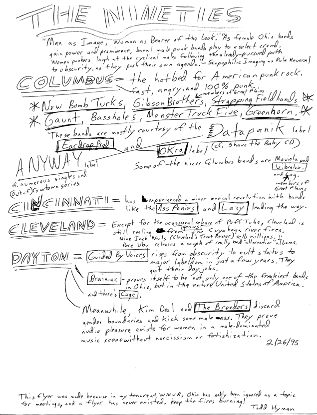 arielle (@reallygordon) on Twitter photo a guide to the decorated history of ohio punk rock, created in 1995 for <a href="/WNUR893/">WNUR 89.3FM</a> by <a href="/carparkrecords/">Carpark Records</a> founder todd hyman a guide to the decorated history of ohio punk rock, created in 1995 for <a href="/WNUR893/">WNUR 89.3FM</a> by <a href="/carparkrecords/">Carpark Records</a> founder todd hyman