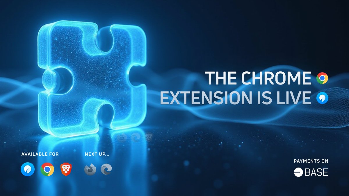 MASQ_ai's tweet image. 🎉 It's official—the MASQ dVPN Extension is NOW LIVE!
🌟Experience next-level privacy with our new decentralized dVPN Extension.
Get it here: chromewebstore.google.com/detail/masq-dv…
