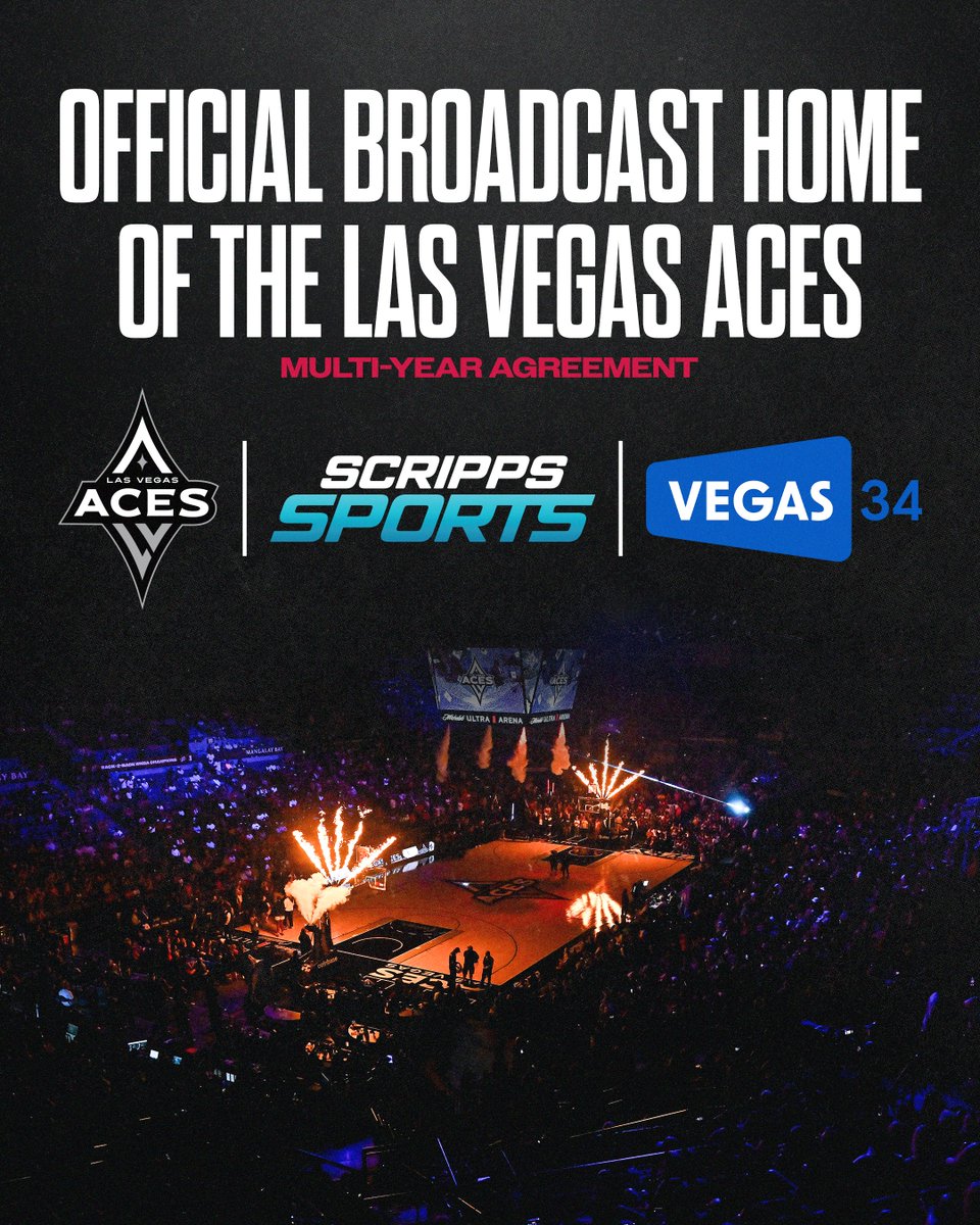 The Aces have a new home with <a href="/ScrippsSports/">Scripps Sports</a> on Vegas 34! ♠️♦️

FULL STORY: lvaces.wnba.com/AcesScripps