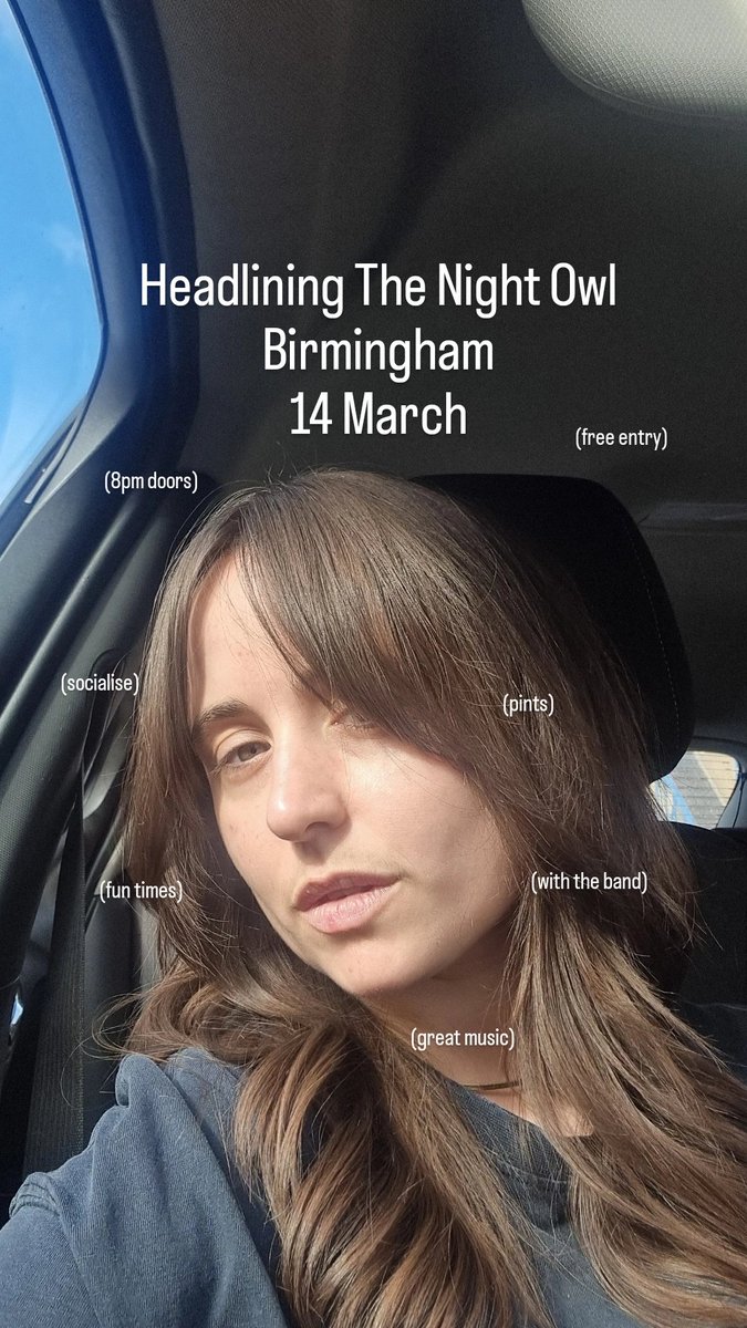 West Mids folks! 

Let's see you out on a Friday! 

eventbrite.com/e/bryony-willi…