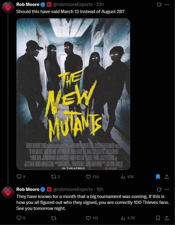 Marvel Rivals Esports tweet media