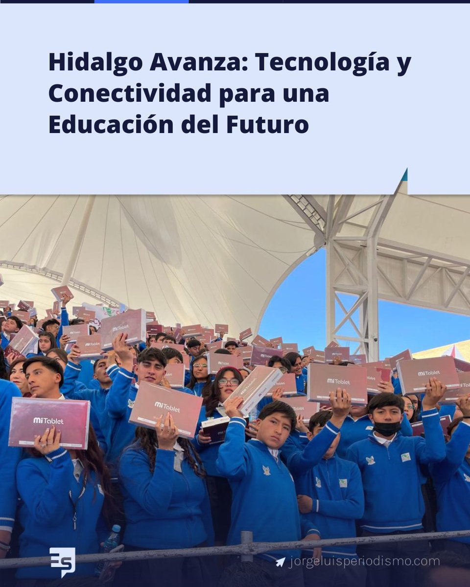 esperiodismomx's tweet image. Hidalgo Conectado: Tecnología para Transformar la Educación #EducaciónConectada #Hidalgo #FuturoEducativo