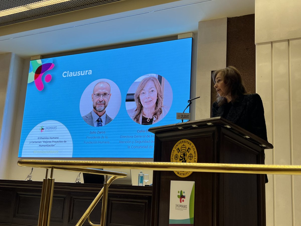 HumansFundacion's tweet photo. #PremiosHumans | 🗣️García Menéndez:

“El humanismo tiene que empezar en el grado de todas las categorías profesionales y luego en los posgrados” https://t.co/7ptT4bAUHF