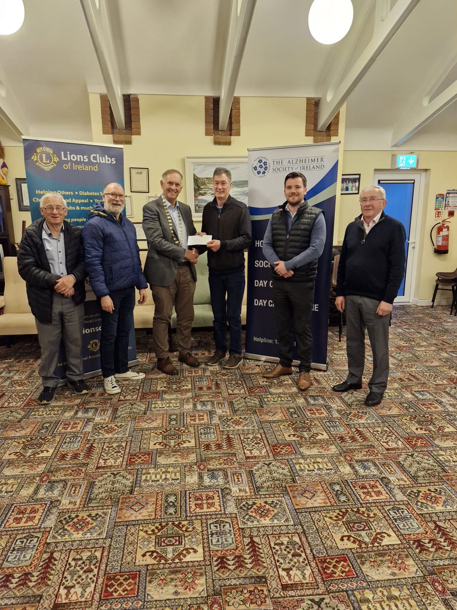 Barry O'Brien (@barryobriencork) on Twitter photo Great to be at Lions House for the presentation of a donation to <a href="/alzheimersocirl/">The Alzheimer Society of Ireland</a> on behalf of the Douglas Lions Club! Very worthy cause. Great to be at Lions House for the presentation of a donation to <a href="/alzheimersocirl/">The Alzheimer Society of Ireland</a> on behalf of the Douglas Lions Club! Very worthy cause.