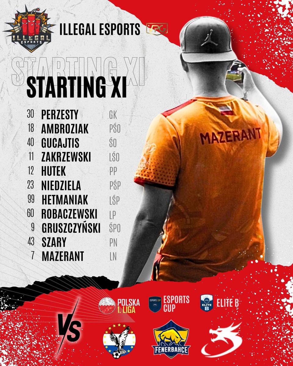 Illegal Esports (@illegalesports) on Twitter photo Dziś czeka nas półfinał Pucharu <a href="/OfficialVPG/">Virtual Pro Gaming</a> z turecką drużyną Fenerbahçe🇹🇷. Poza spotkaniem pucharowym rozgrywamy również po jednym meczu w lidze <a href="/VPG_Poland/">VPG Poland</a> oraz Elite B❗️
Rozkład jazdy:
🕒20:40 vs Sokół Ostróda E-Sport
🕒21:00 vs Ferenbahce
🕒22:15 vs Blackhole Dziś czeka nas półfinał Pucharu <a href="/OfficialVPG/">Virtual Pro Gaming</a> z turecką drużyną Fenerbahçe🇹🇷. Poza spotkaniem pucharowym rozgrywamy również po jednym meczu w lidze <a href="/VPG_Poland/">VPG Poland</a> oraz Elite B❗️
Rozkład jazdy:
🕒20:40 vs Sokół Ostróda E-Sport
🕒21:00 vs Ferenbahce
🕒22:15 vs Blackhole