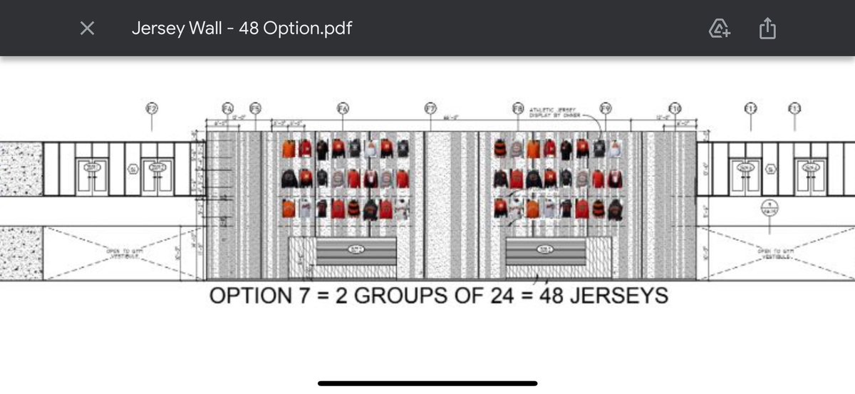 The “Spud Jersey Wall” at Moorhead High School is being installed.  Thanks to this crew for working over spring break to get the mounting hardware attached.  

We hope to begin hanging jerseys and uniforms next week! 

#SpudPride