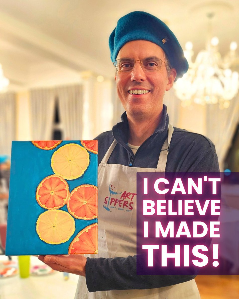 Get the "I made this" feeling 🙌🖌
​
You can flamin-go from ZERO to PICASSO 🎨

1️⃣ Choose your Challenge 🖌
2️⃣ Choose your Painting 🖼
3️⃣ Choose your Venue 🏢

What will YOU create? 🤩

💌 Find out more
👉 info@artsippers.com 

🦩