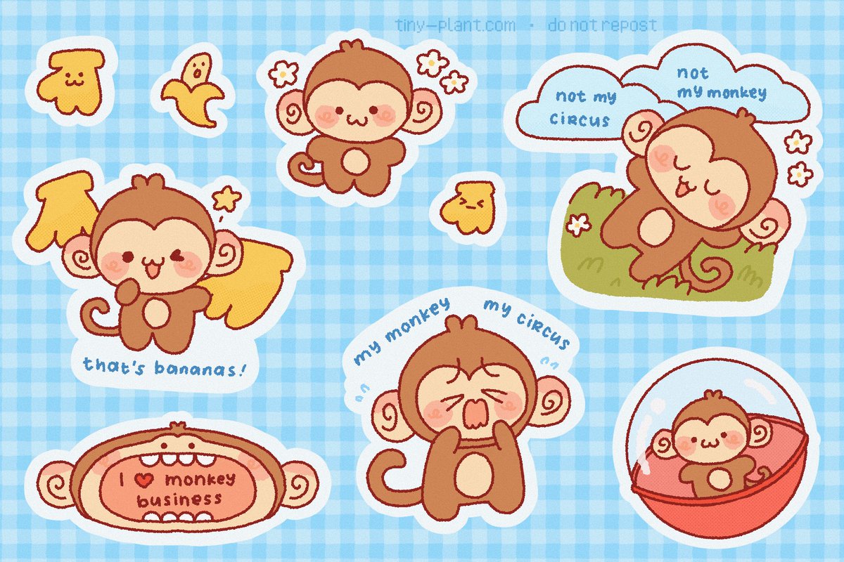 been really into monkeys lately 🍌🙈