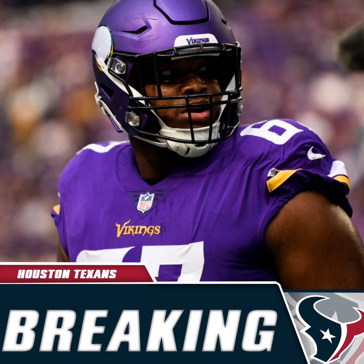 Nick Schwager (@nickschwagernfl) on Twitter photo The #Texans are trading with the #Vikings for former LSU second-round G Ed Ingram, according to <a href="/RapSheet/">Ian Rapoport</a>
2026 sixth-rounder going to Minnesota. The #Texans are trading with the #Vikings for former LSU second-round G Ed Ingram, according to <a href="/RapSheet/">Ian Rapoport</a>
2026 sixth-rounder going to Minnesota.