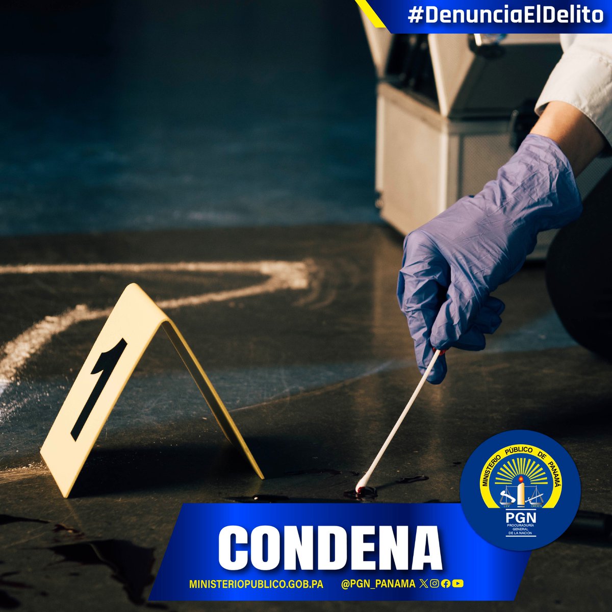 #PGNContraElDelito

#Condena| A 35 años de prisión fue condenado un hombre, por el femicidio de una menor de edad, luego que la Sección de #HomicidioYFemicidio de Panamá Oeste lograra su culpabilidad en el hecho ocurrido el 23 de julio de 2023, en el distrito de Arraiján.