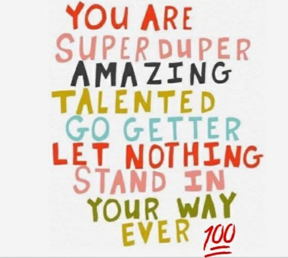 Absobleedenlutely..don't ever stop being the amazing  unique you🥰xxx