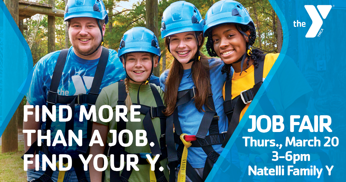 The Y provides opportunities to explore future career pathways with an organization that’s invested in helping you reach your potential!

Come on out to the YMCA Job Fair:
📅 Thursday, March 20
🕒 3-6pm
📍 Natelli Family Y: 3481 Campus Drive
➡️ frederickymca.org/about-us/caree…

#YMCA