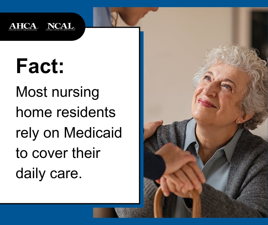 Today, 2 out of every 3 nursing home residents rely on Medicaid for their care. With the demand for long term care growing, the role of Medicaid will become even more important. We must protect this vital program for our nation's seniors. brnw.ch/21wRjsh