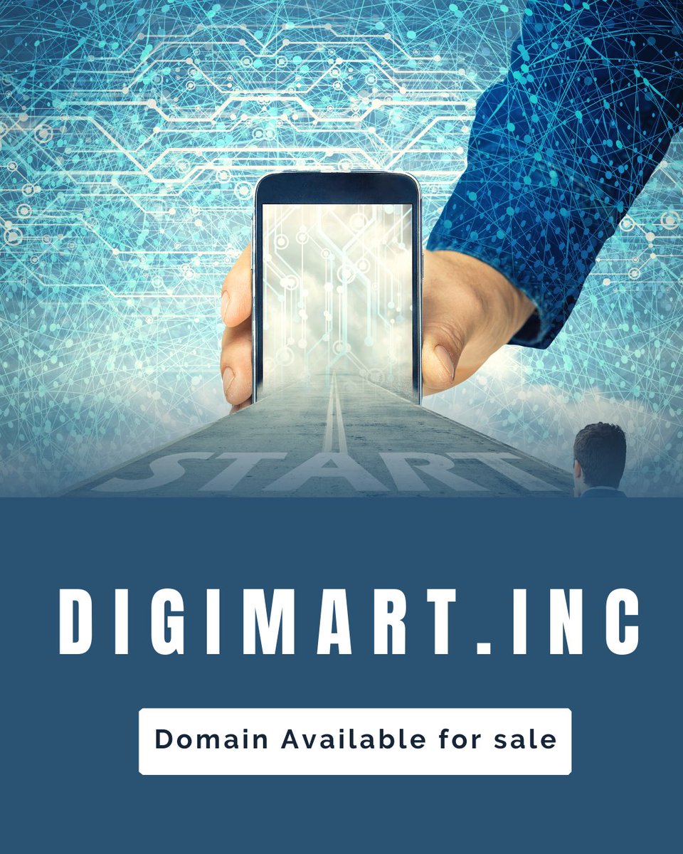 incdomaindealer's tweet image. DigiMart.inc is now available!

Click here: get.inc/discover/domai…

#DigiMart #DomainForSale #Ecommerce #OnlineStore #DigitalRetail #ShopOnline #BrandYourBusiness #StartupSuccess #EntrepreneurLife #InvestInYourFuture #DigitalBranding #BusinessOpportunity