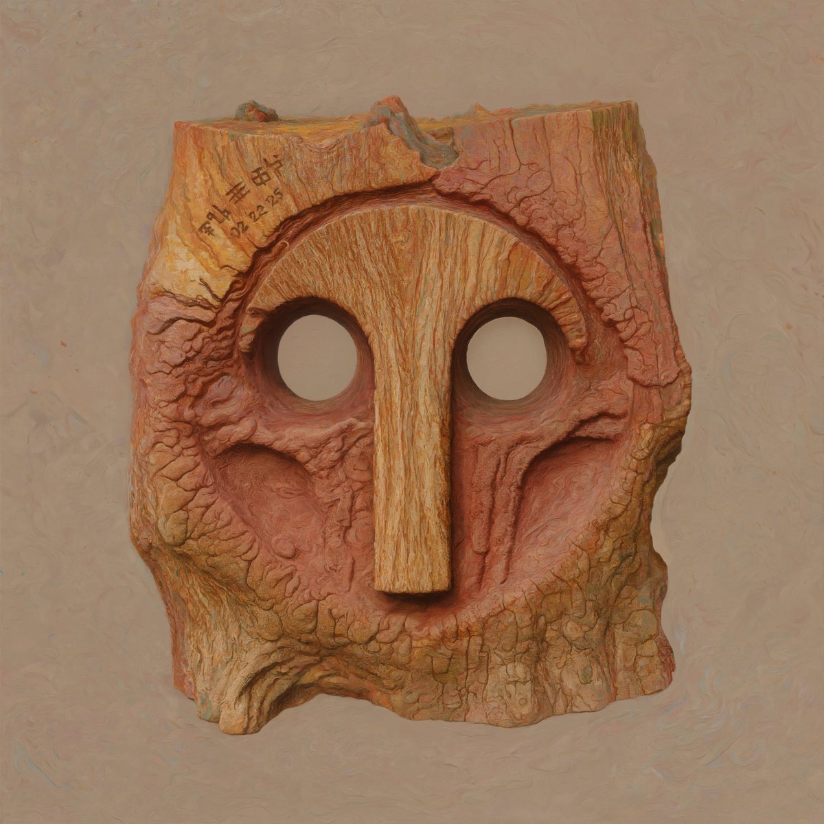 Though Luci isn't a passive collection, I do appreciate people who don't follow instructions &amp; wanted the Incompletes to be special too. This one happened to miss Observation while getting married &amp; honeymooning. So I etched their initials &amp; wedding date into the unformed wood.