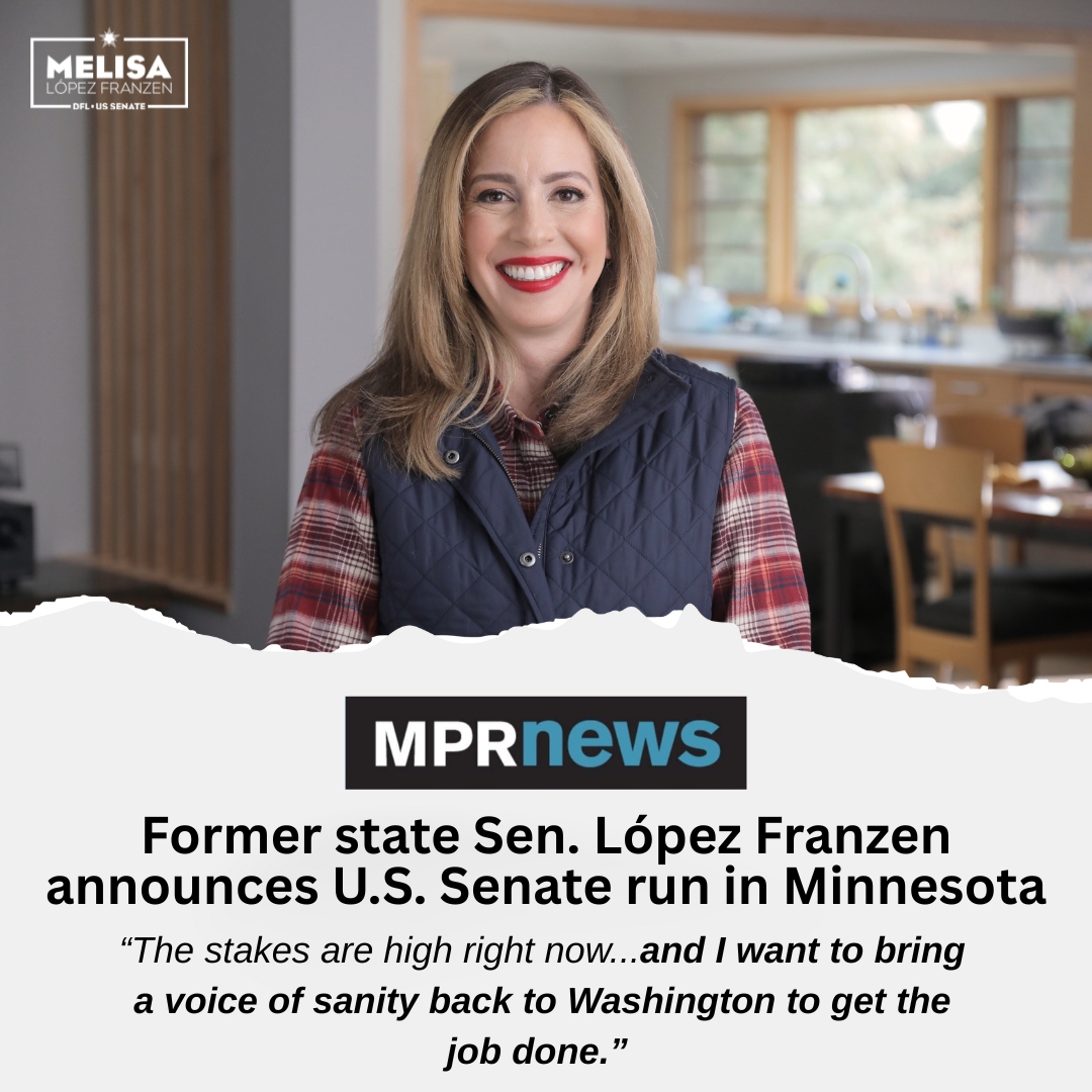 I’m running for U.S. Senate because the next generation deserves a leader who will fight relentlessly for their future. I sat down with <a href="/MPRnews/">MPR News</a> to talk about why I’m in this race—to bring sanity back to Washington, lead with purpose and deliver real change.