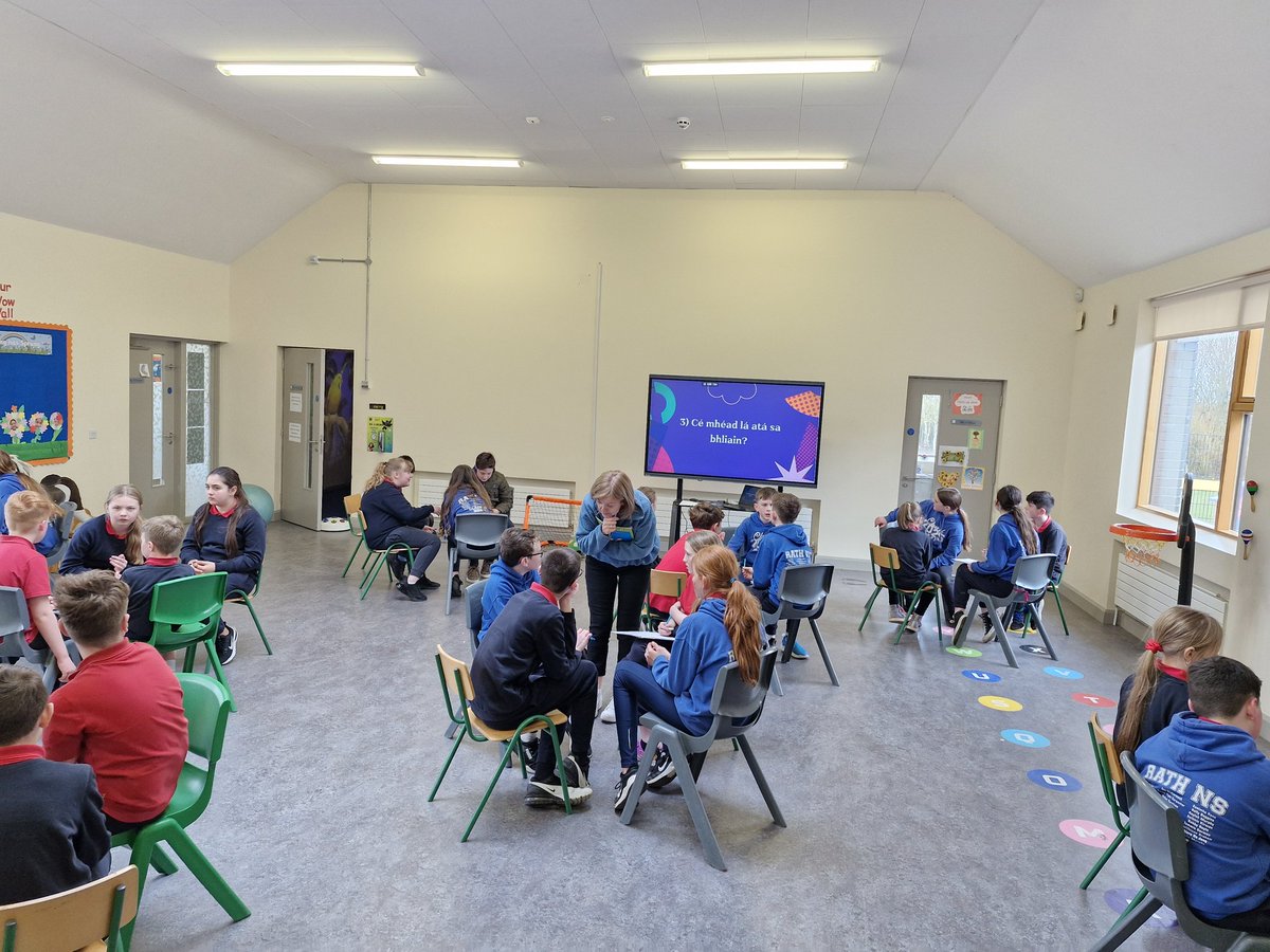Rath N.S. (@rathns_) on Twitter photo Bhí tráth na gceist againn inniu le Rang 5 agus Rang 6. Tá an scoil go léir ag ceiliúradh <a href="/SnaGaeilge/">Seachtain na Gaeilge le Energia</a> i rith na seachtaine. Tá muid ag tnúth go mór leis ár Lá Glas amárach. Bhí tráth na gceist againn inniu le Rang 5 agus Rang 6. Tá an scoil go léir ag ceiliúradh <a href="/SnaGaeilge/">Seachtain na Gaeilge le Energia</a> i rith na seachtaine. Tá muid ag tnúth go mór leis ár Lá Glas amárach.