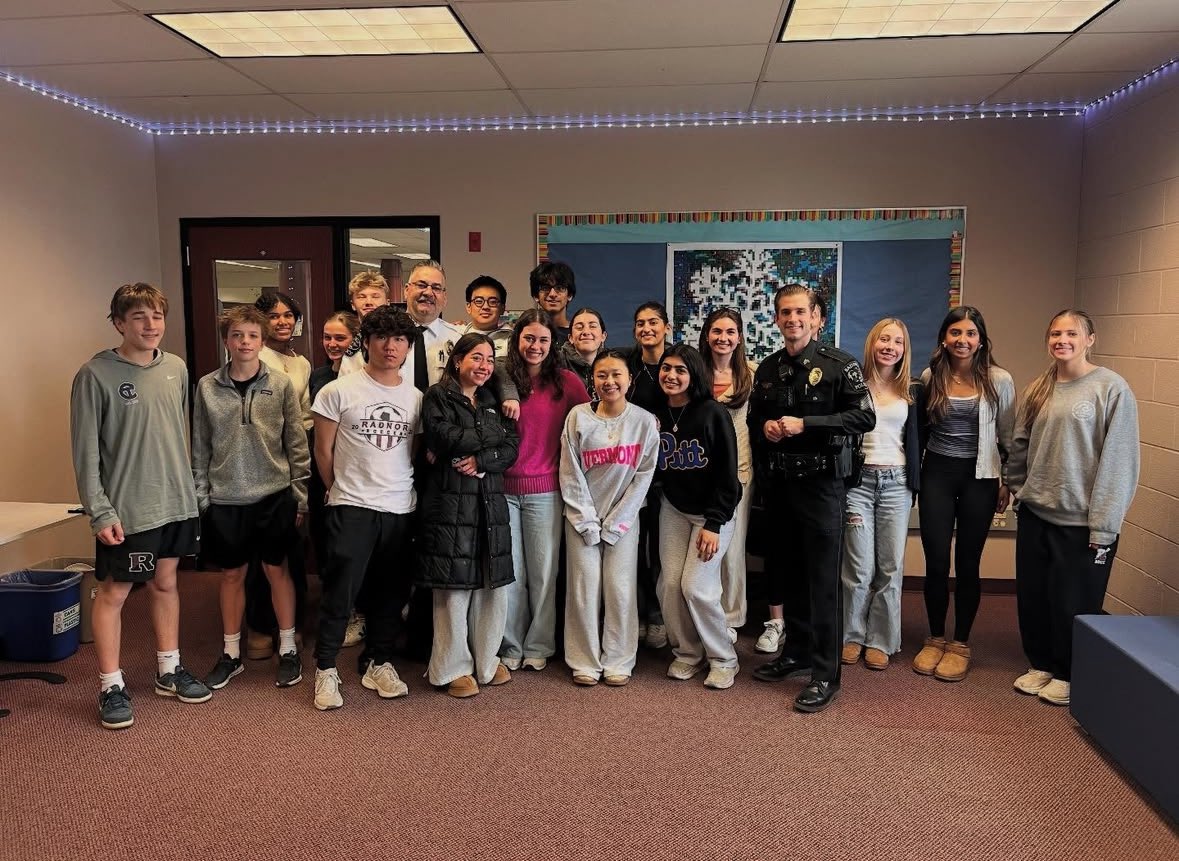 RadnorPD (@radnorpd) on Twitter photo If learning is like 🍕 , you can’t get enough! Radnor Township Police Department enjoyed lunch with students from <a href="/radnorhs/">RadnorHighSchool</a> Student Government Thursday afternoon.
Members of the club came prepared with questions about local policing, interacting with police officers and If learning is like 🍕 , you can’t get enough! Radnor Township Police Department enjoyed lunch with students from <a href="/radnorhs/">RadnorHighSchool</a> Student Government Thursday afternoon.
Members of the club came prepared with questions about local policing, interacting with police officers and