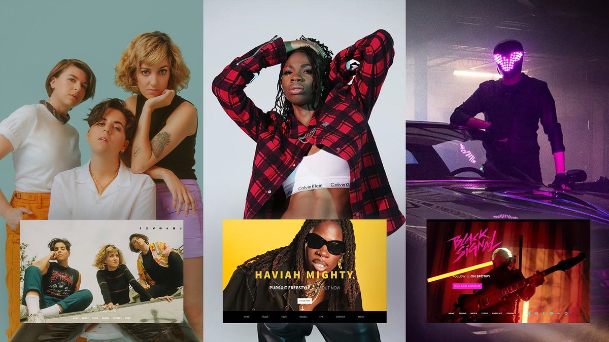 15 of the best music website designs: shorturl.at/vc1tU 

#musicianlife #MusicMarketing #indiemusician #indiemusician  #IndieMusic #musicbusiness #musicbusiness101 #promoteyourbusiness #musicbusinesstips