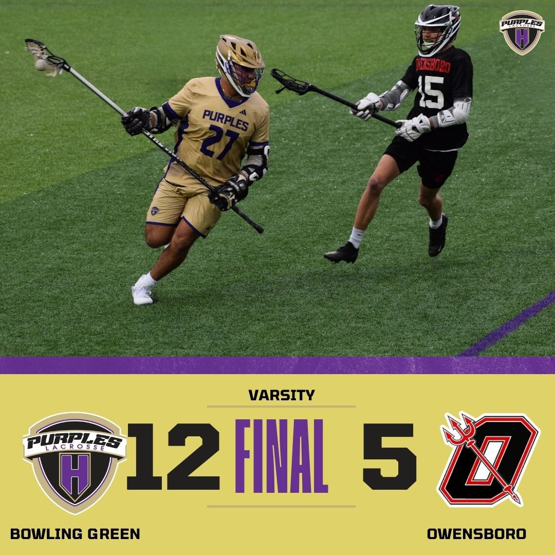PurplesLAX's tweet image. Purples won 12-5 last night in Owensboro and are headed into the Swamp tonight for another regional showdown.