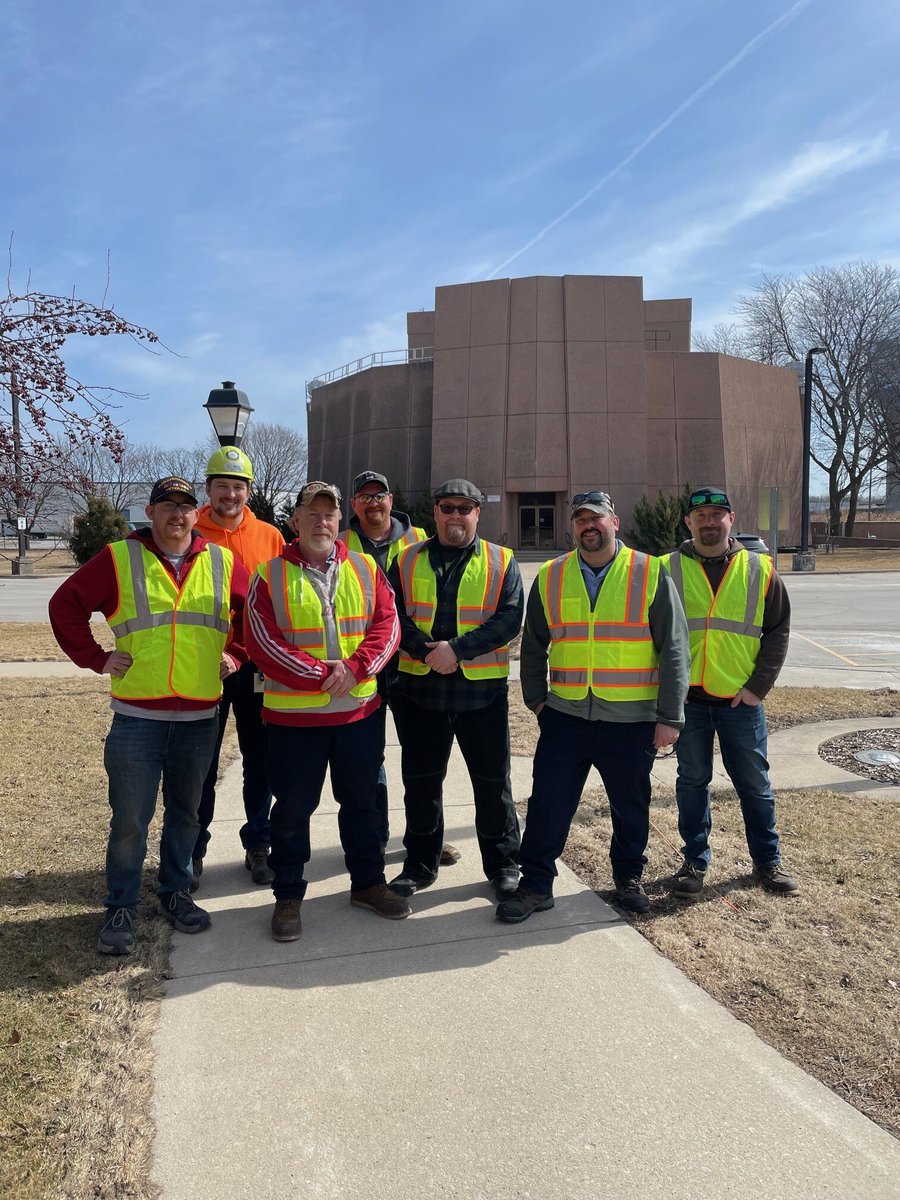 Thank you to our partners at the <a href="/CityofOshkosh/">City of Oshkosh</a> Department of Public Works for coming to take a tour of our facility! 
#Tour #Wastewater #Water #ThankYou