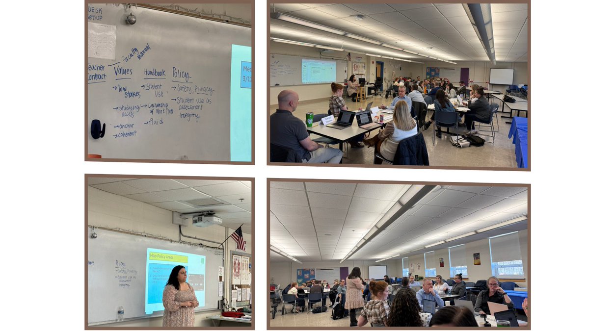 DayofAI_USA's tweet photo. 🦾Earlier this week, @danielladipaola of @MITPRG led important conversations w/ Medfield Schools as they continue developing their AI Policy. Her leadership is helping guide Medfield through the complex work of shaping the future of AI in #EDU. 🤝@JeffreyJMarsden https://t.co/dhIBnLzExv