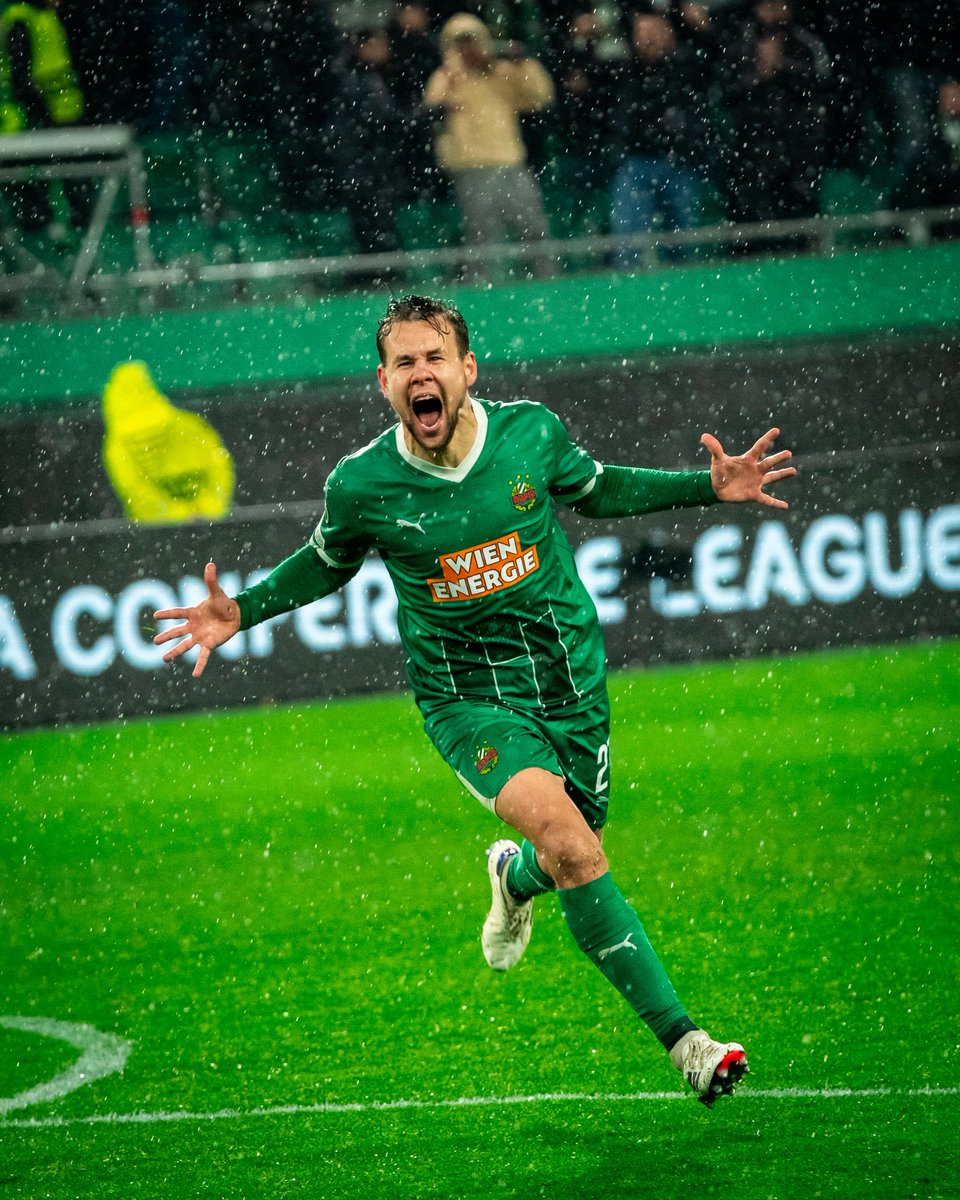 Schlusspfiff: JAAAAAA, wir stehen im VIERTELFINALE!  💚💚💚 
____________________
⏱ FT‘ | #SCRFKB | 2:1
#UECL #SCR2025