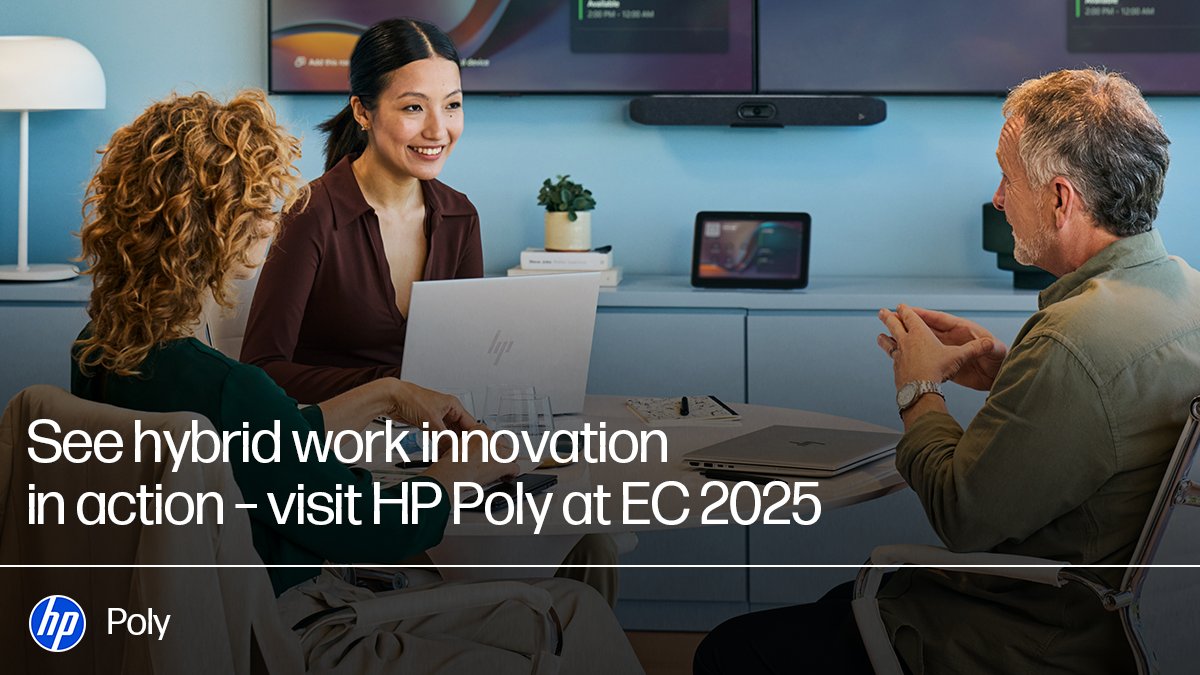 Discover HP Poly’s innovative solutions at #EnterpriseConnect 2025.
Use the invitation code: HPPOLY at registration and receive a $700 discount off 3 and 4-Day Conference passes or FREE Expo Plus Passes! 

Register here: splr.io/6014quV68
March 17 – 19, Orlando, Fl