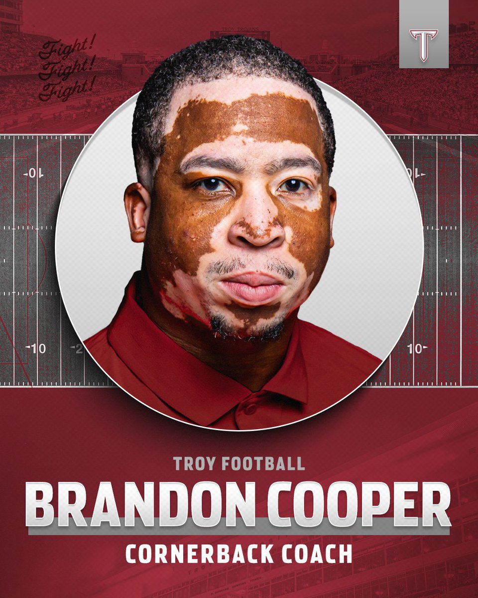 Troy Trojans Football 8xโ๏ธ (@troytrojansfb) on Twitter photo Welcome to the Family, Coop (<a href="/CoachCoopp/">Brandon R Cooper</a>)!
๐ฐ - gotroy.us/c32
#BattleReady | #OneTROY โ๏ธ๐ Welcome to the Family, Coop (<a href="/CoachCoopp/">Brandon R Cooper</a>)!
๐ฐ - gotroy.us/c32
#BattleReady | #OneTROY โ๏ธ๐