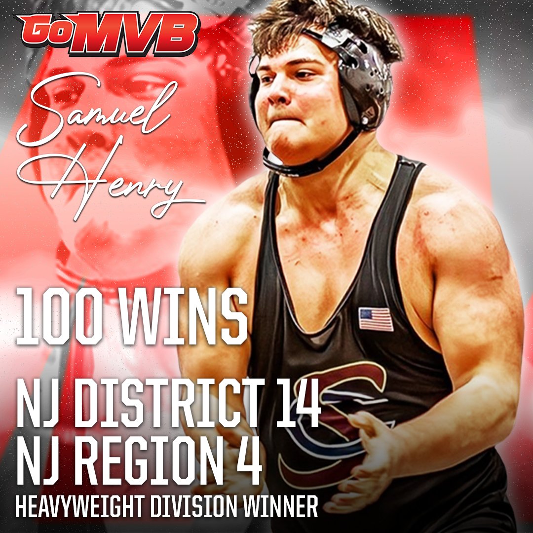 GoMVB Get Seen. Get Serious. Get to the Next Level (@gomvb) on Twitter photo Samuel Henry has been a DOMINANT force in the Heavyweight Division!
'25 HWT WRESTLER
Summit HS, NJ
More Info: GoMVB.com/samuelrayhenry
Follow: <a href="/SamuelRayHenry1/">SAMUEL RAY HENRY</a>
#gomvb #hswrestling #heavyweight #athlete #multisport #collegerecruiting Samuel Henry has been a DOMINANT force in the Heavyweight Division!
'25 HWT WRESTLER
Summit HS, NJ
More Info: GoMVB.com/samuelrayhenry
Follow: <a href="/SamuelRayHenry1/">SAMUEL RAY HENRY</a>
#gomvb #hswrestling #heavyweight #athlete #multisport #collegerecruiting