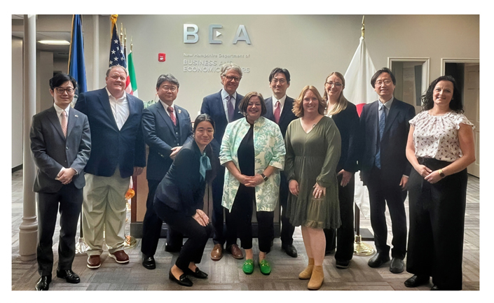 Great to have Japanese Consul General Takahaski visiting with NH businesses, strengthening ties and exploring new opportunities for collaboration. BEA is humbled to foster this innovation and cultural exchange between New Hampshire and Japan! #GlobalPartnerships #NHbusiness