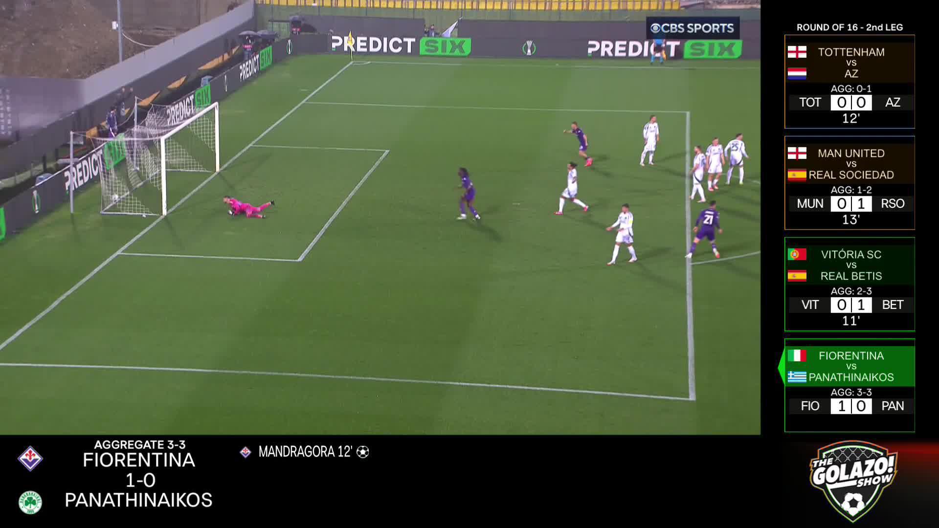 Rolando Mandragora lets fly from distance, and Fiorentina are level on aggregate 🔥
