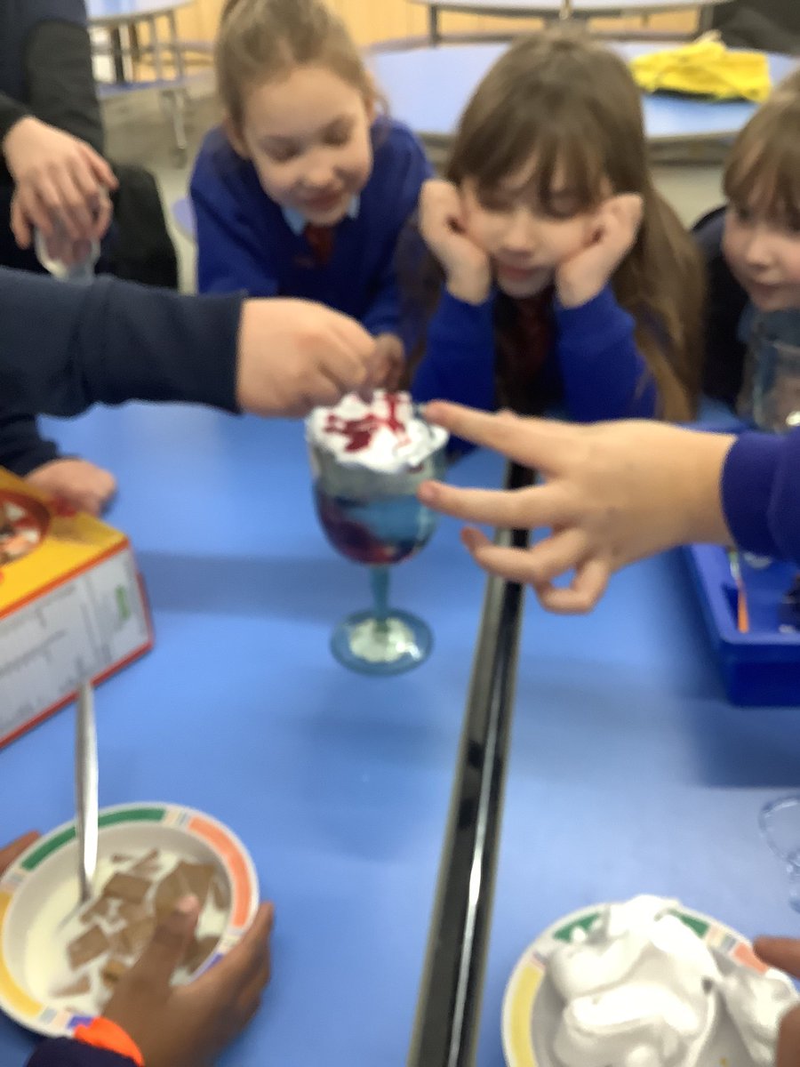 The children used their prediction and observation skills in  2 exciting investigations! They watched in awe as colours swirled in milk with washing-up liquid, discussing the changes. Then, they explored the water cycle, using shaving foam ‘clouds’ to see how rain forms <a href="/bcw_cat/">Blessed Christopher Wharton Catholic Academy Trust</a>