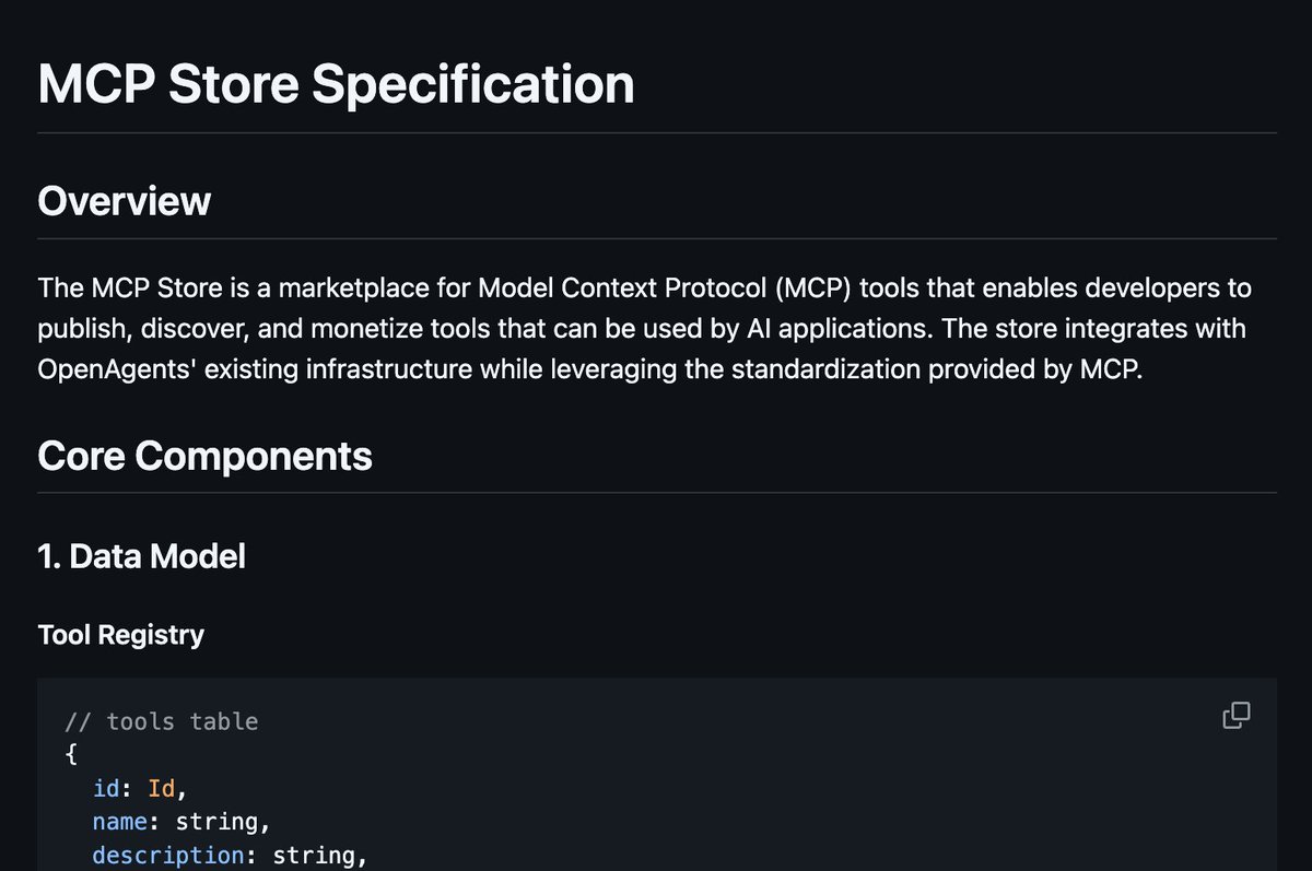 OpenAgentsInc's tweet photo. Episode 165: Integrating MCP via AI SDK 

We use the new https://t.co/vX2GdLsqUi to 'vibe code' an integration with Anthropic's Model Context Protocol (MCP) using the @vercel AI SDK. It works!

We also generate a plan to add an "MCP Store" to https://t.co/vX2GdLsqUi. Coming soon! https://t.co/cZiZ5glvb2