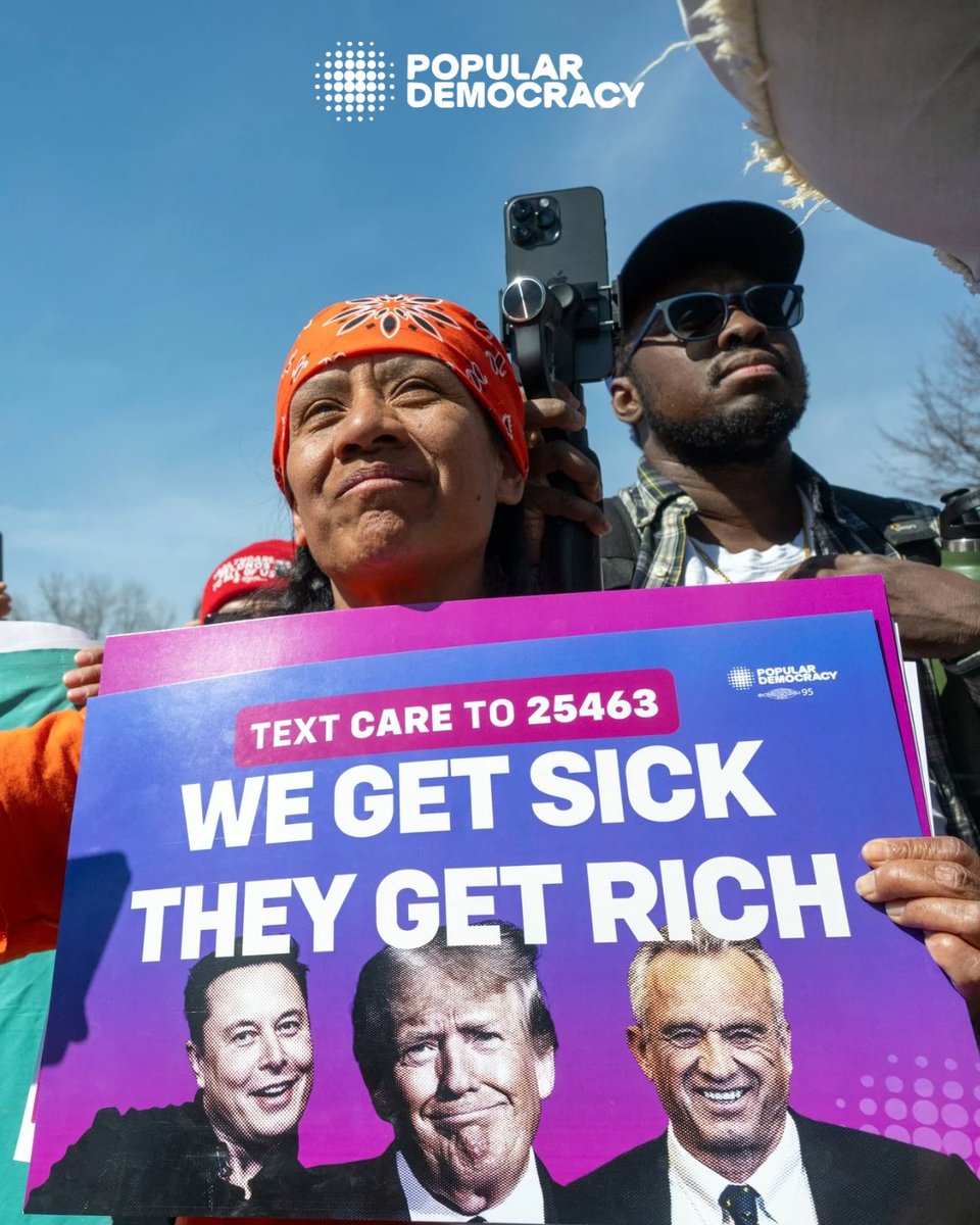 🚨 BREAKING: 47 arrested in Senate demanding NO Medicaid cuts.
They blocked doors, chanted, and risked arrest to protect care for 80M people.

WE. DON’T. BACK. DOWN.
#NoMedicaidCuts