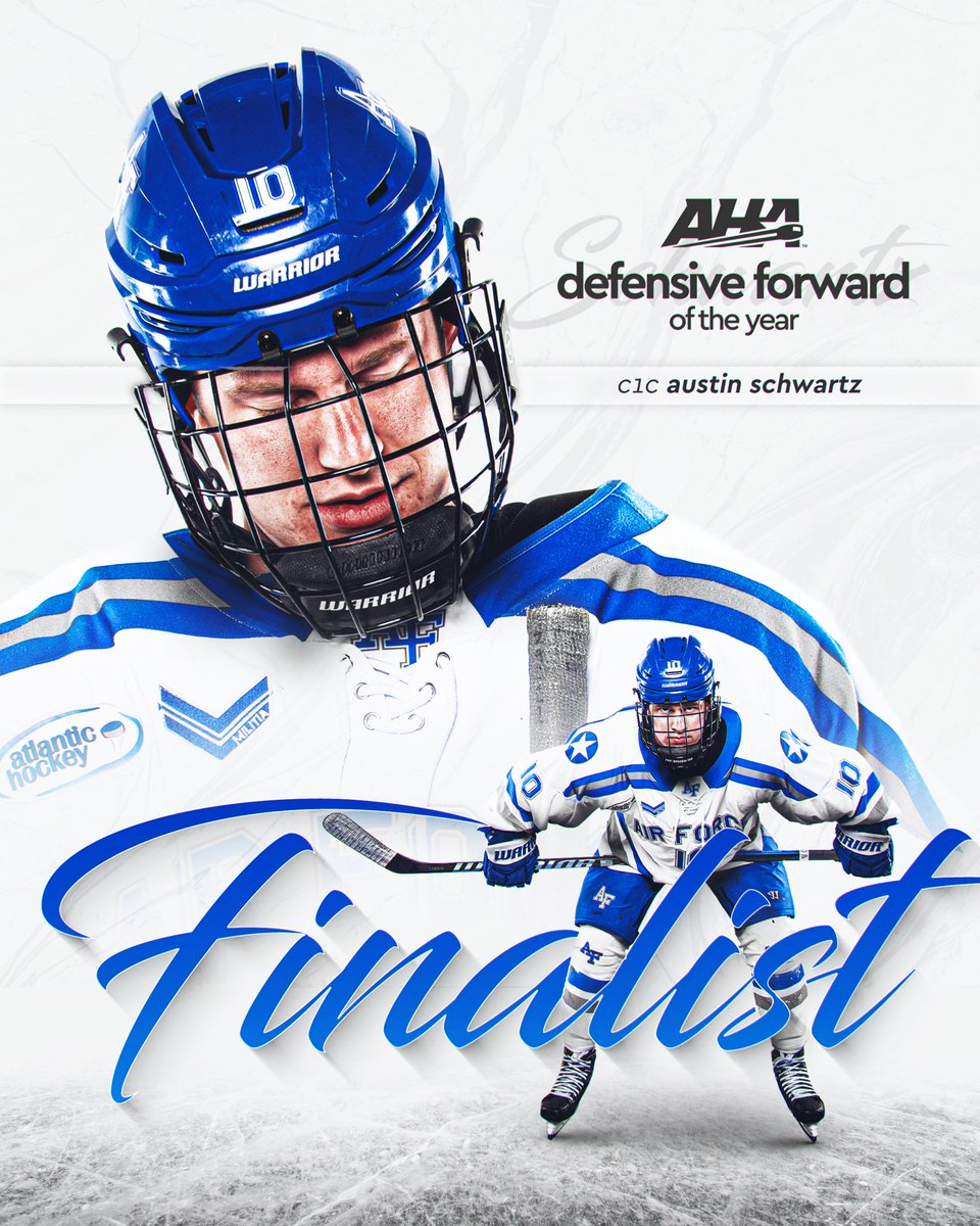 AF_HKY's tweet image. Well deserved recognition ๐
Schwartz is a finalist for the AHA Defensive Forward of the Year award! โก๏ธ