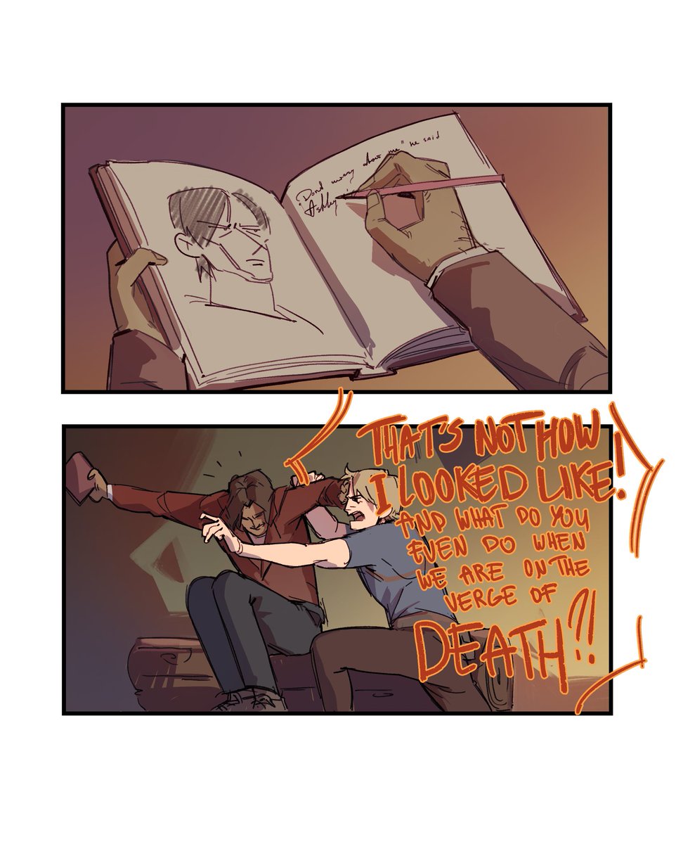 gerxinski's tweet image. What if Luis has a diary?
#LuisSerra #LeonKennedy #serrennedy #residentevil