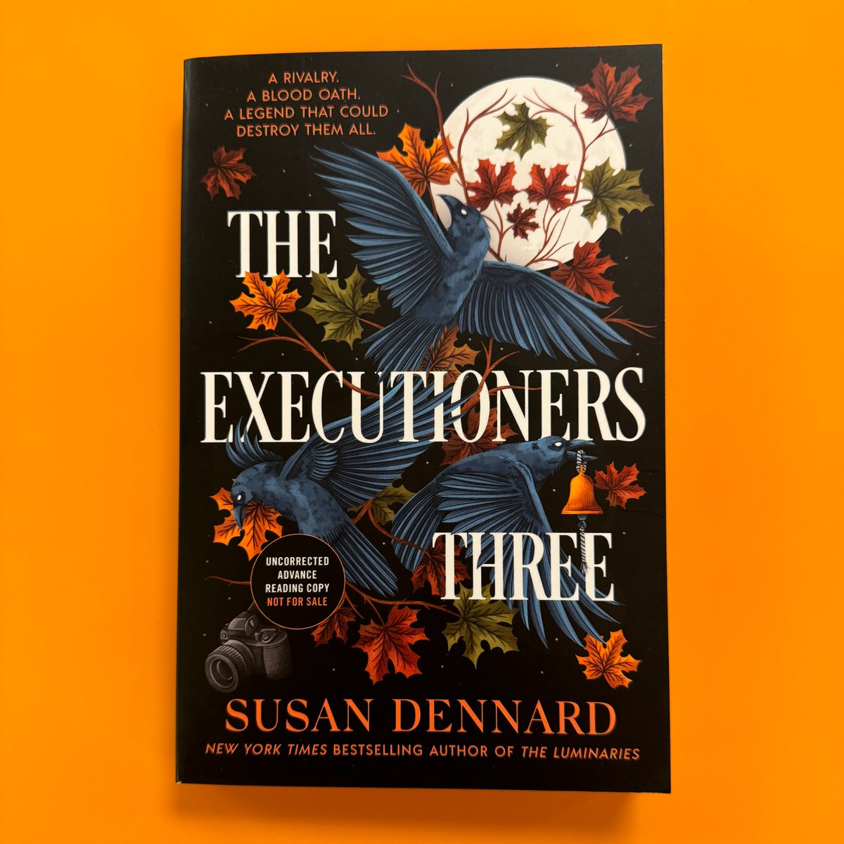 Book mail is the best mail! Galleys are in for The Executioners Three by <a href="/stdennard/">🐙 Susan Dennard (she/her) 🏳️‍🌈</a>!😍🍁

A mystery filled with rivalry, romance, best friends, and a gruesome curse that dates back centuries🐦‍⬛