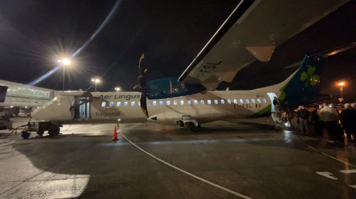 They’ve asked the young lad to bring his wheelbarrow 💴 to the back of the plane for ballast.  It’s been a magic 2 days there. Back to school tomorrow for the lads