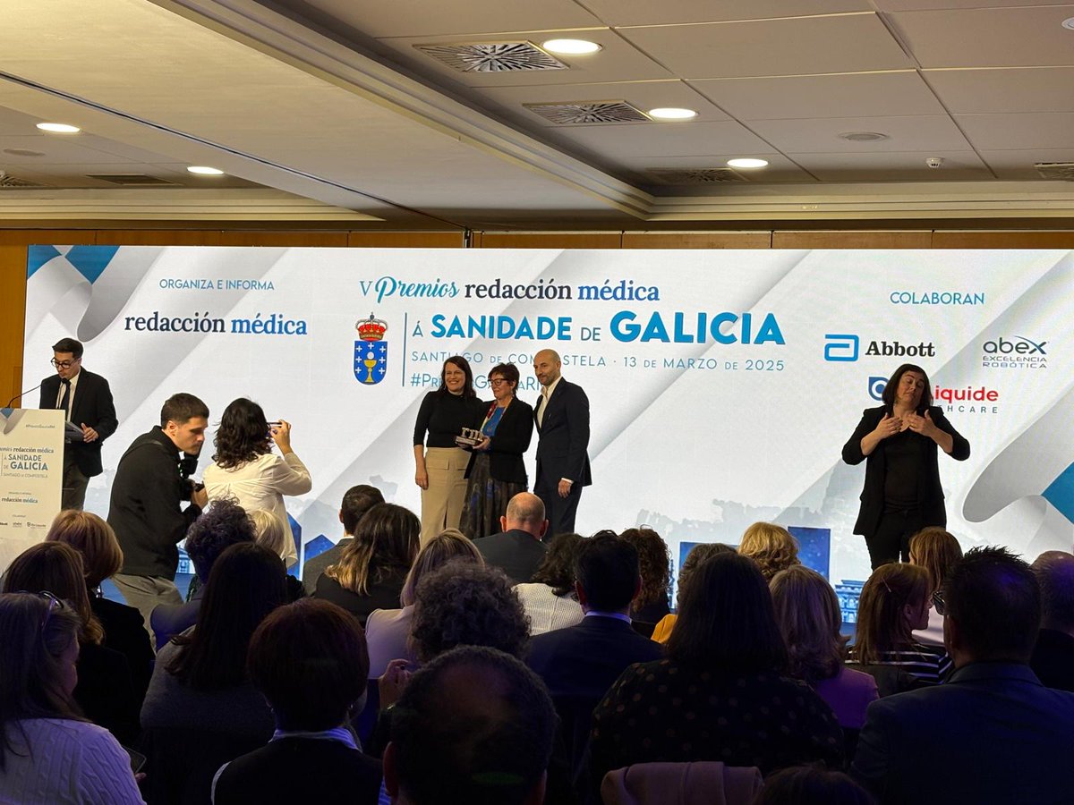 #PremiosGaliciaRM 
Premio internistas Galicia
Avanzando juntos