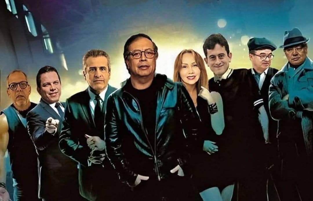 Les presento la organización criminal como el "arte de robar" y darles impunidad a la guerrilla nos roba a todos los colombianos y se los da a la guerrilla dándoles territorios para más facilidad.