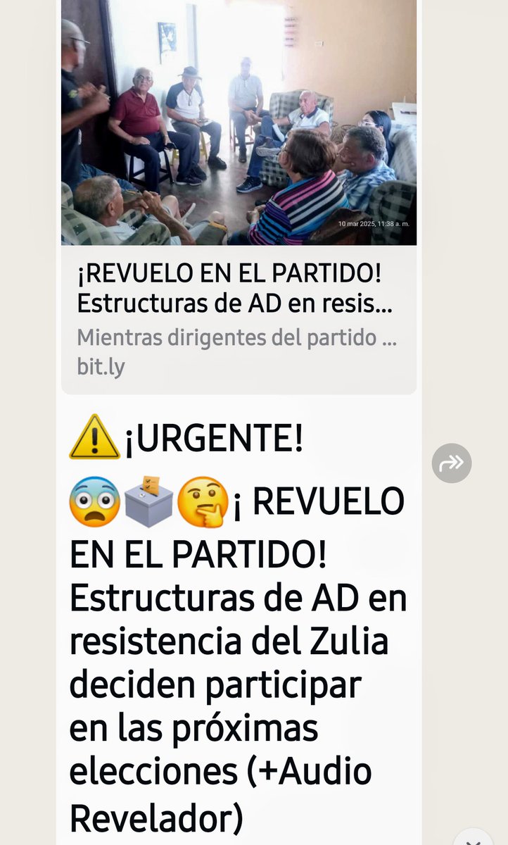 No veo cual es el revuelo. Bien lo dijo HRA. : quién participe en estas elecciones bufas no es más que un apoyo a Maduro en su intento de desplazar la voluntad del pueblo Venezolano.
Por lo tanto los que participaron en esa reunión donde aprobaron ir a elecciones, no son ADecos.