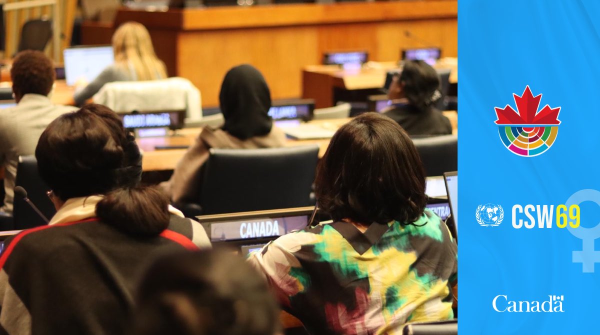 At #CSW69, Minister Ien participated in the General Discussion.

"Now is not the time to retreat. We must show our resolve [...] Challenges to achieving equality are complex [but] we cannot lose the progress we have already achieved."

Read it here! tinyurl.com/kefvy795