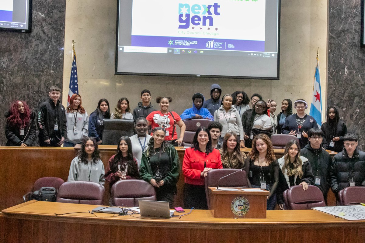 CPS - Chicago Public Schools (@chipubschools) on Twitter photo Real change starts with a bold idea—& our students from Social Justice & Crane High School have plenty! Learning about the importance of #CivicEngagement and the legislative process at the #NextGen Program City Council Simulation, students worked alongside <a href="/chicityclerk/">Chicago City Clerk</a> to draft Real change starts with a bold idea—& our students from Social Justice & Crane High School have plenty! Learning about the importance of #CivicEngagement and the legislative process at the #NextGen Program City Council Simulation, students worked alongside <a href="/chicityclerk/">Chicago City Clerk</a> to draft